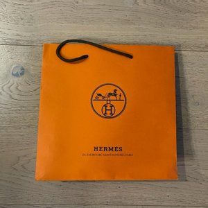Small Hermes Orange Bag